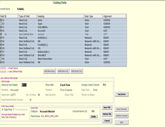 Fully Configurable Reports